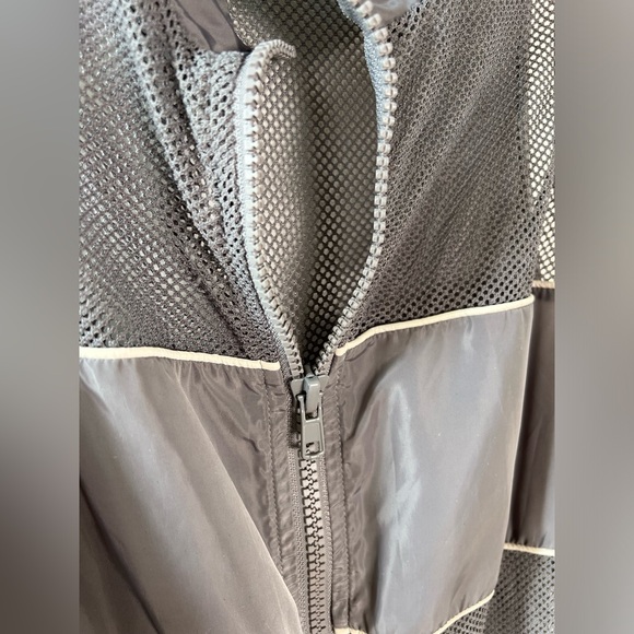 CAPSULE Nylon and Mesh Silver Jumpsuit - Large - Picture 4 of 6